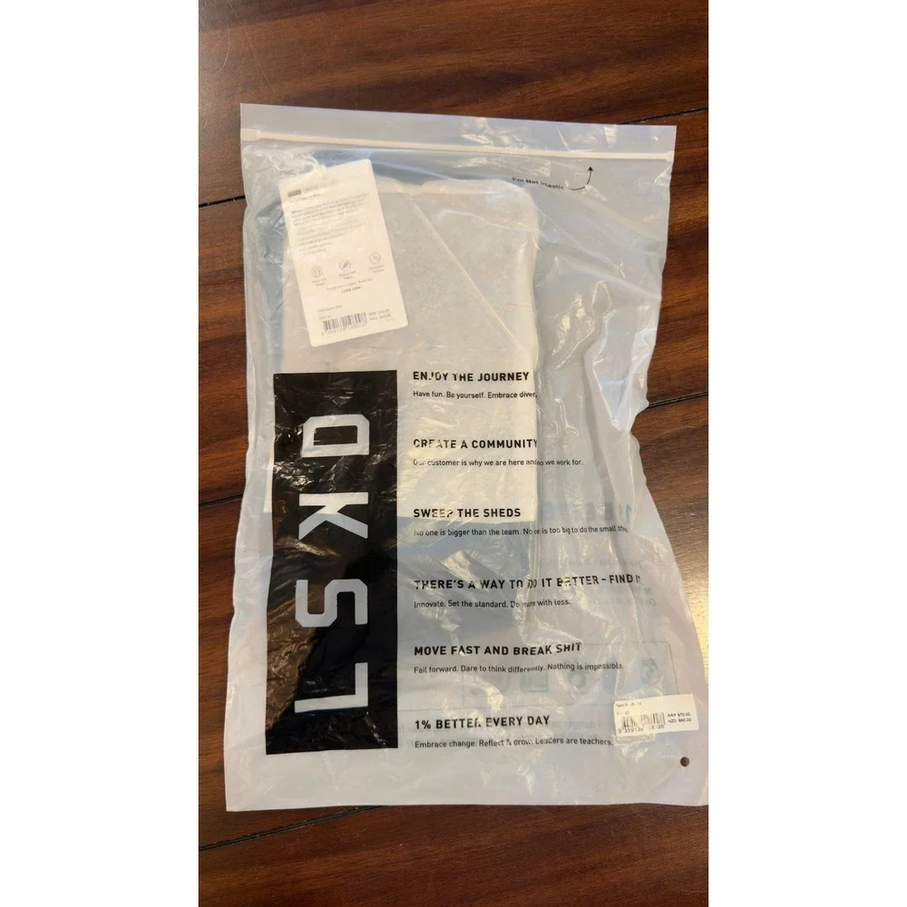 LSKD Twist Sports Bra Black Adjustable Straps Women's Size XS NWT NEW
